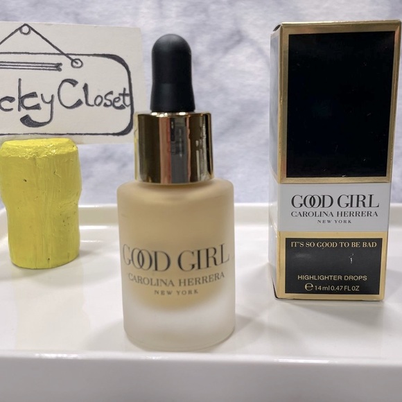 Carolina Herrera Good Girl Highlighter Drops, Box, NEW - Full Size 14 ml - Picture 3 of 9